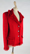 Giacca frangiata vintage Versace