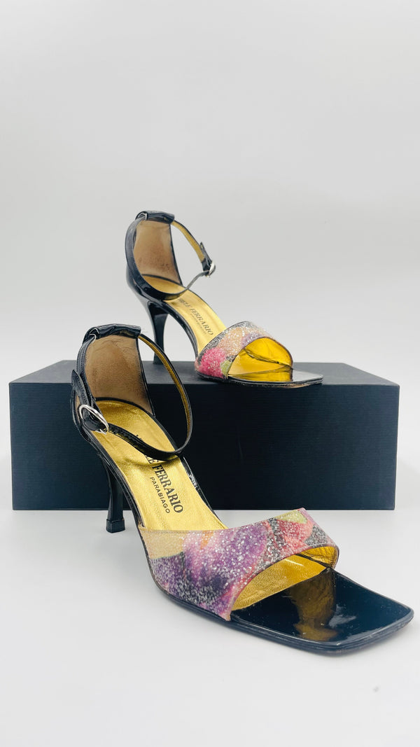 Sandali paillettes numero 37.5