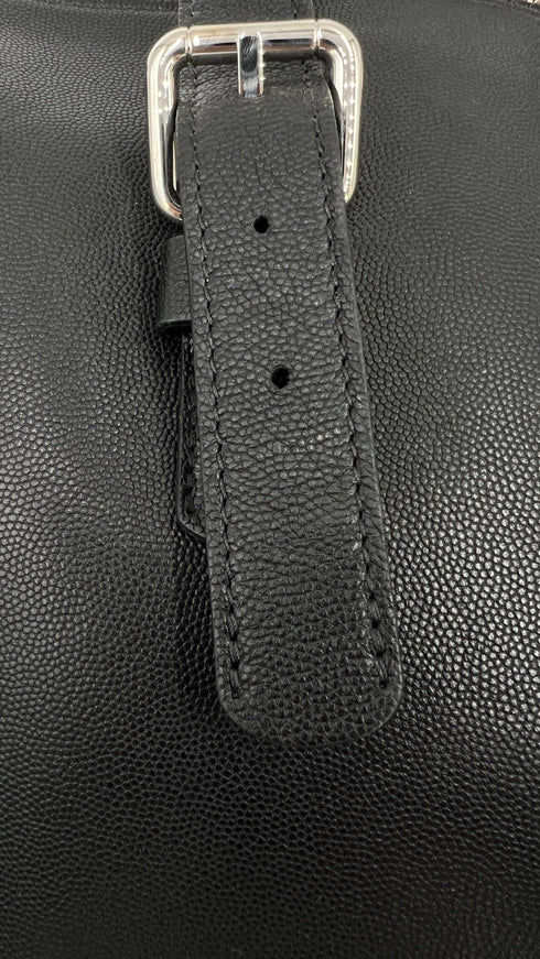 Borsa in pelle nera