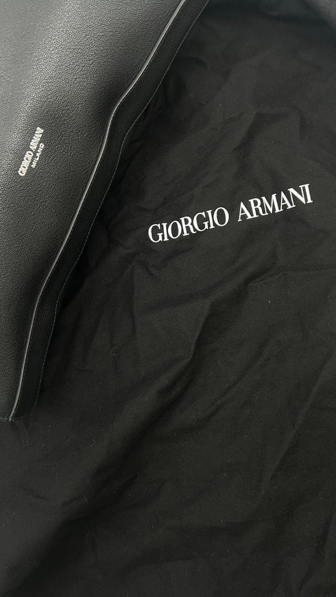 Borsa in pelle nera