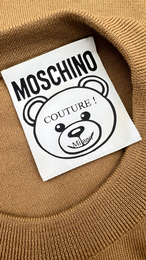 Maglione lana ricamo