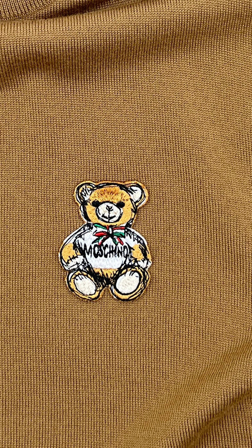 Maglione lana ricamo
