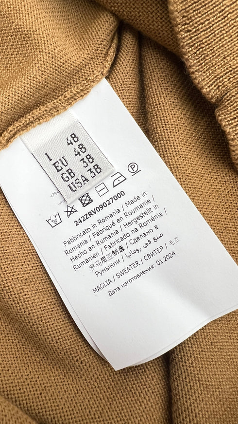 Maglione lana ricamo