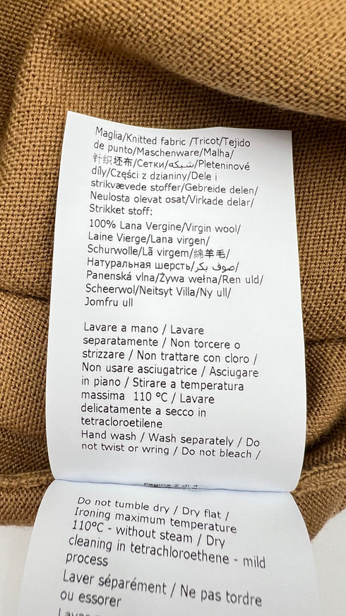 Maglione lana ricamo