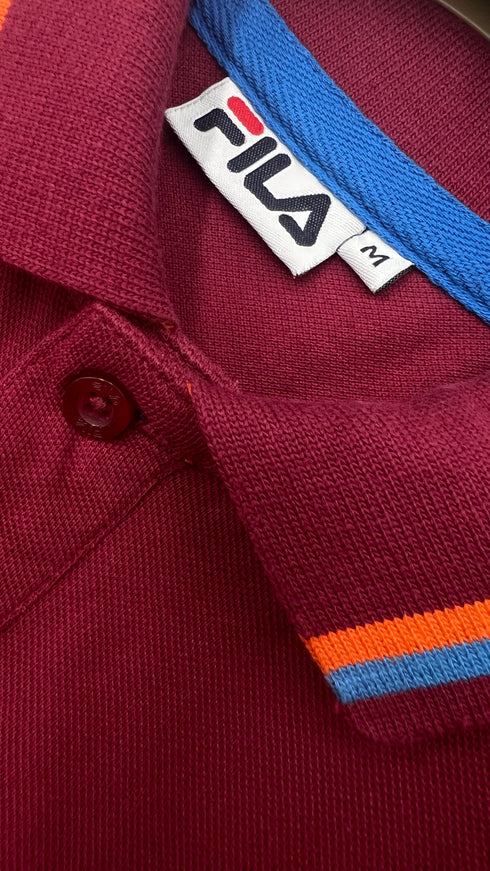 Polo maniche corte dettagli righe