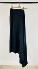 Gonna nera asimmetrica Rick Owens darkshadow