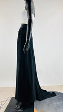 Gonna nera asimmetrica Rick Owens darkshadow