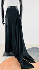 Gonna nera asimmetrica Rick Owens darkshadow