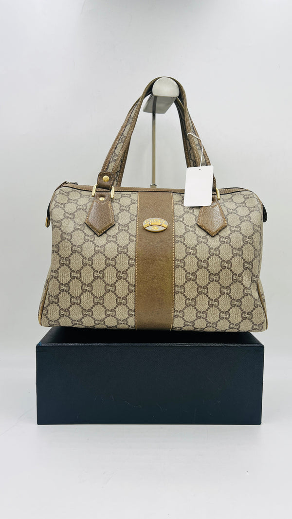 Borsa a bauletto monogram