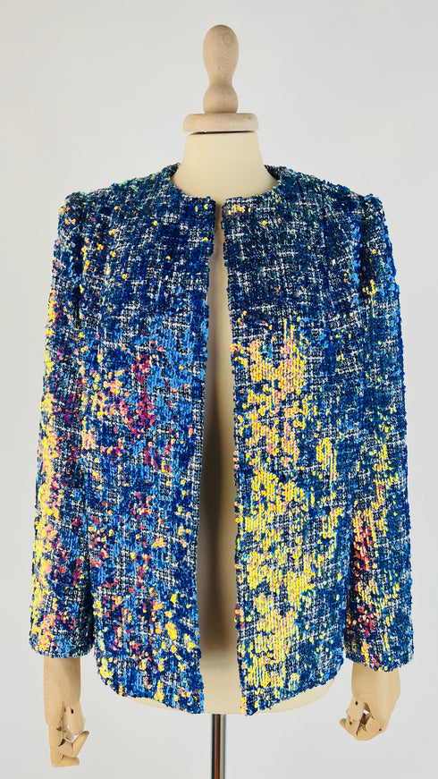Giacca con paillettes