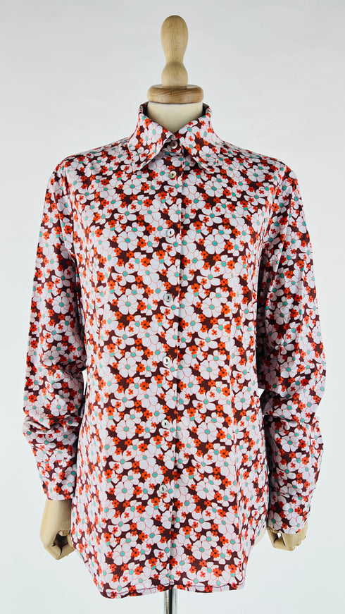 Camicia leggera a fiori