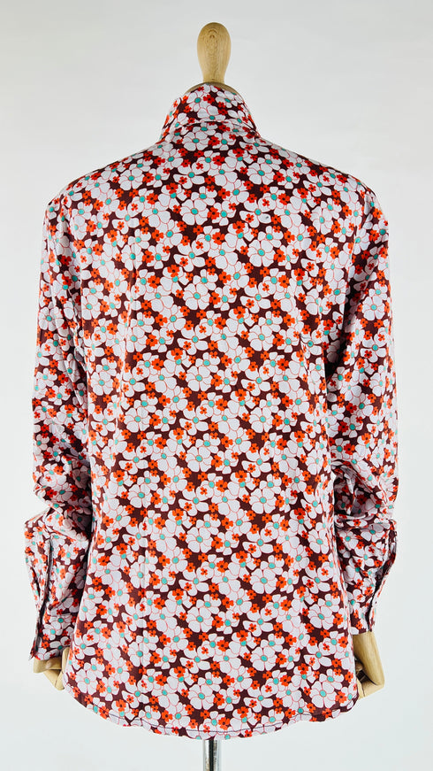 Camicia leggera a fiori