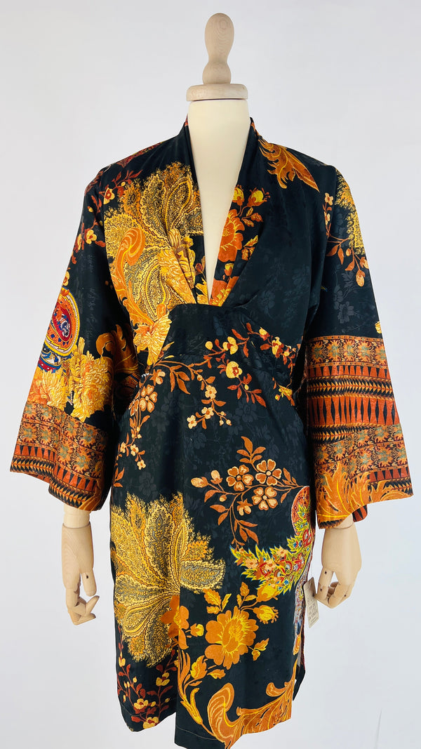 Abito corto paisley