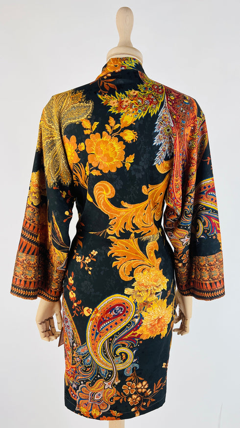 Abito corto paisley