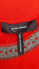 Abito midi tunica con ricami Isabel Marant