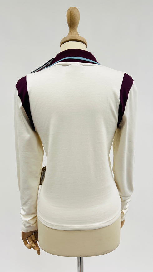 Polo stretch a maniche lunghe