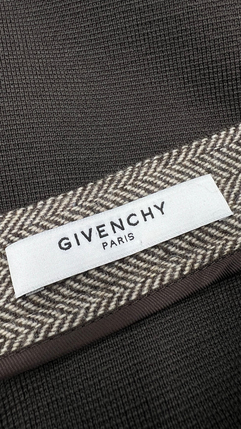 Gonna midi doppio tessuto