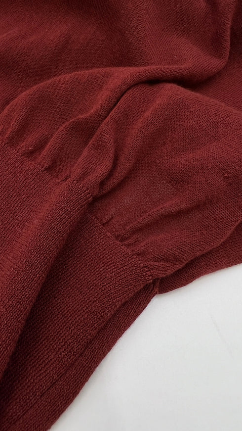 Maglia "Praia" color mattone