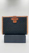 Portadocumenti vintage monogram