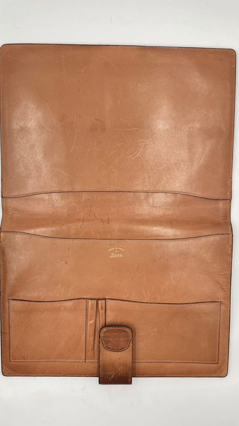 Portadocumenti vintage monogram