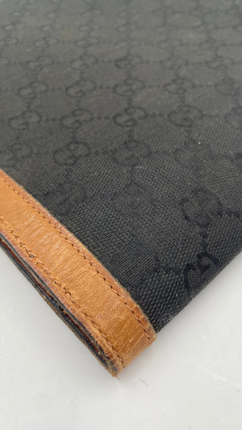 Portadocumenti vintage monogram