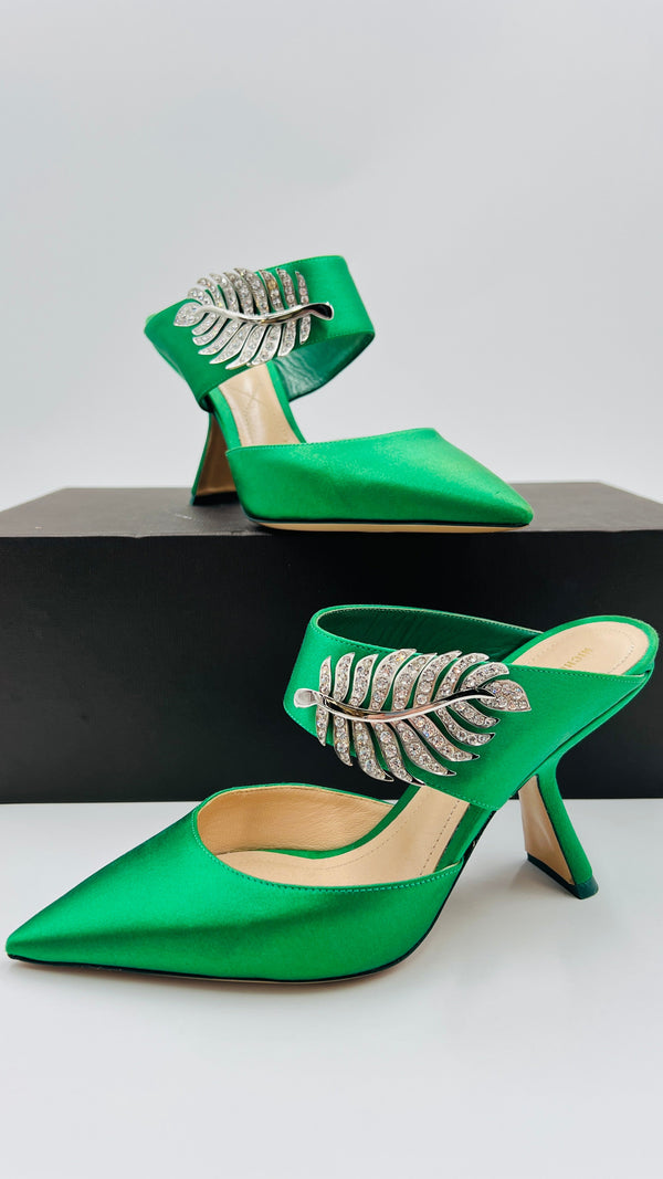 Mules con strass numero 37