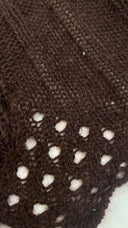 Maglia traforata mohair Valentino