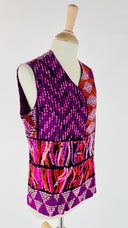 Gilet fantasia astratta Unsigned