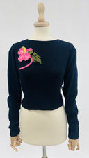 Maglia cropped lana cachemire PRADA
