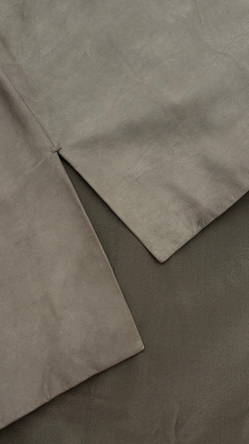 Top in suede