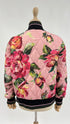 Bomber a fiori matelasse