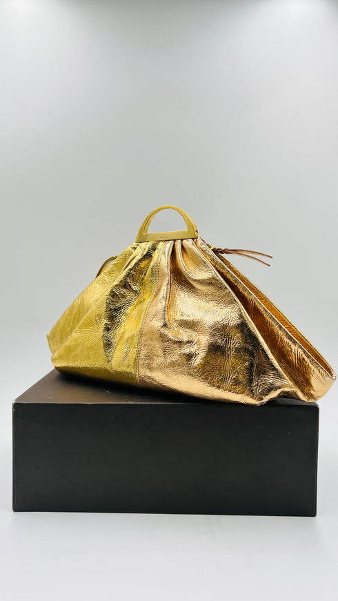 Pochette "Gabi" lamè bicolor
