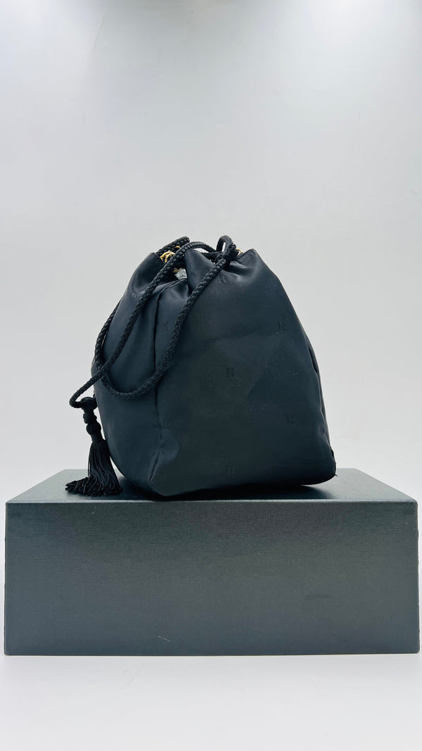 Borsa vintage logo jacquard