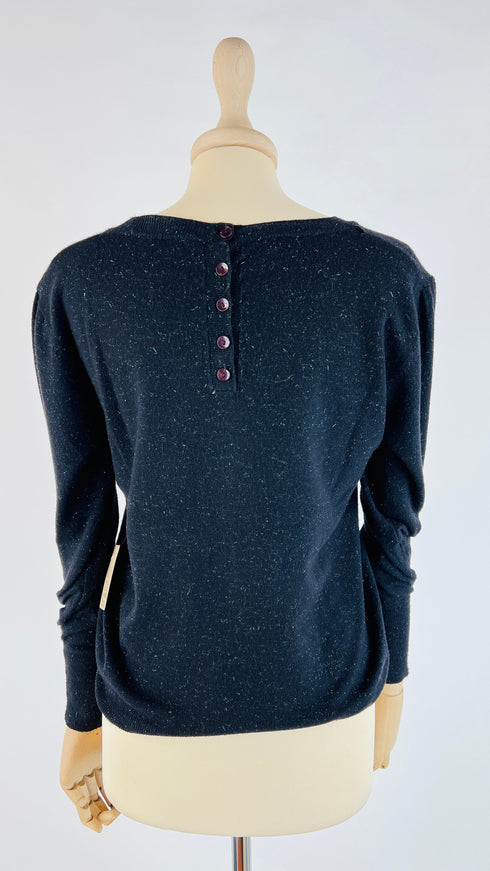 Maglione girocollo glitter