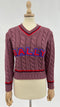 Maglione corto logo