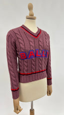 Maglione corto logo BALLY