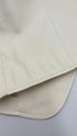 Blazer in pelle bianco