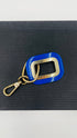 Portachiavi blu e oro