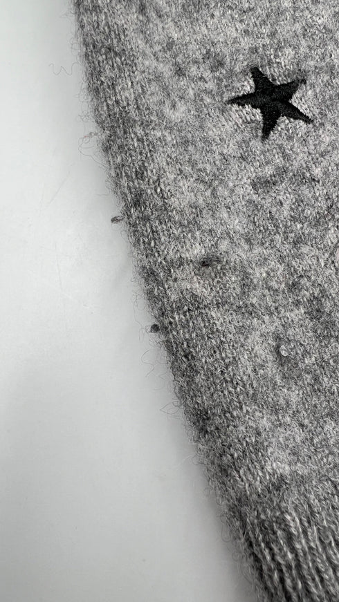 Maglia a stelle in cashmere