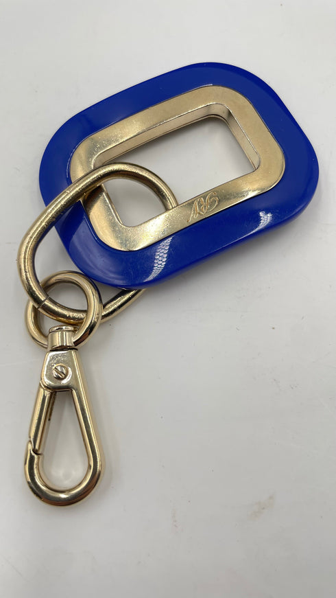 Portachiavi blu e oro