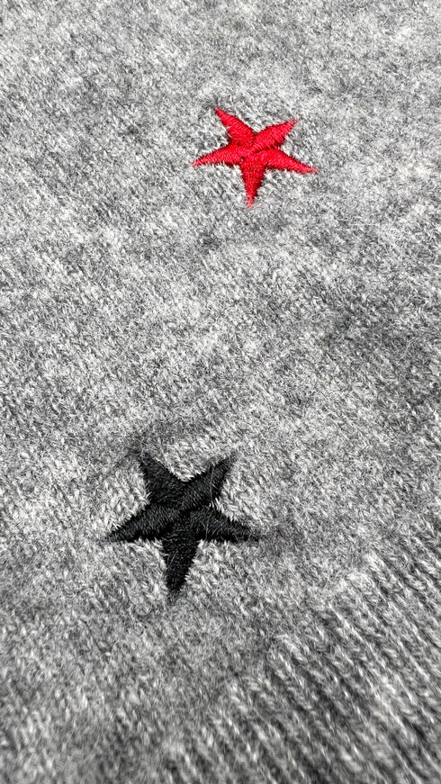 Maglia a stelle in cashmere