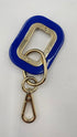 Portachiavi blu e oro