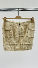 Gonna corta patchwork Tom Ford