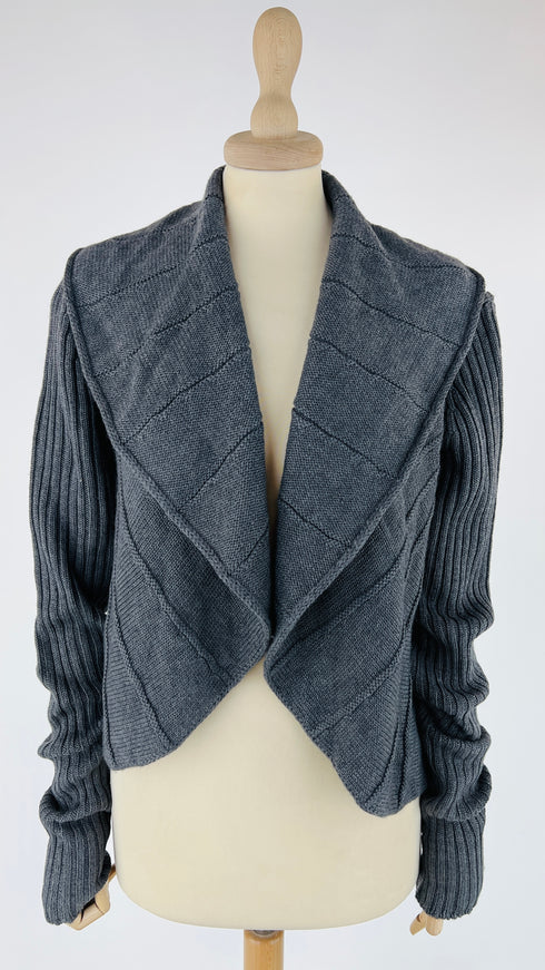 Cardigan scollo scialle