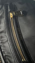 Borsa pelle logo