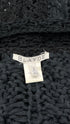 Cardigan oversize lungo nero