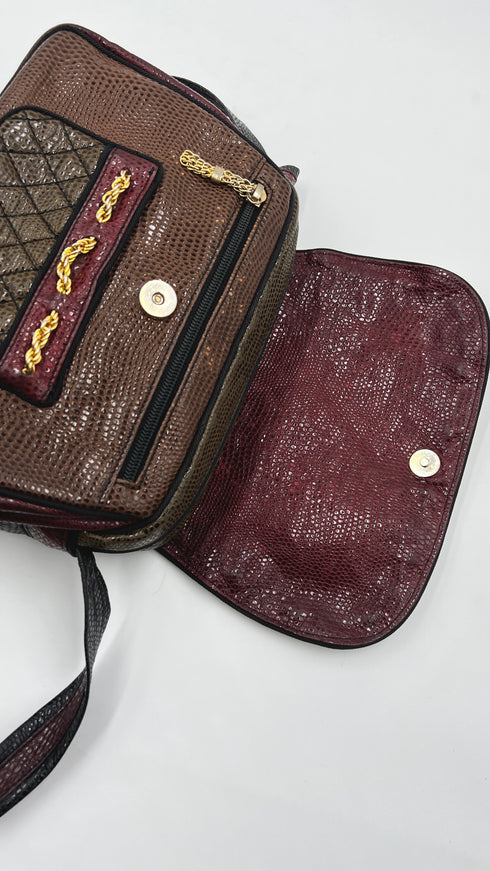 Borsa in pelle vintage