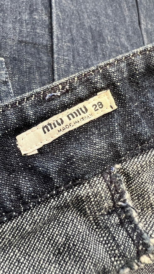 Gonna midi in denim