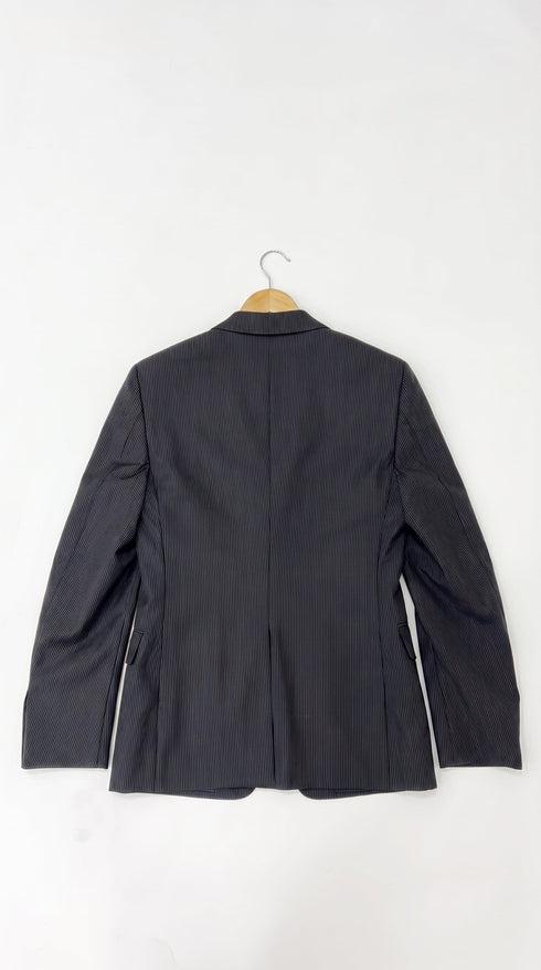Blazer gessato monopetto