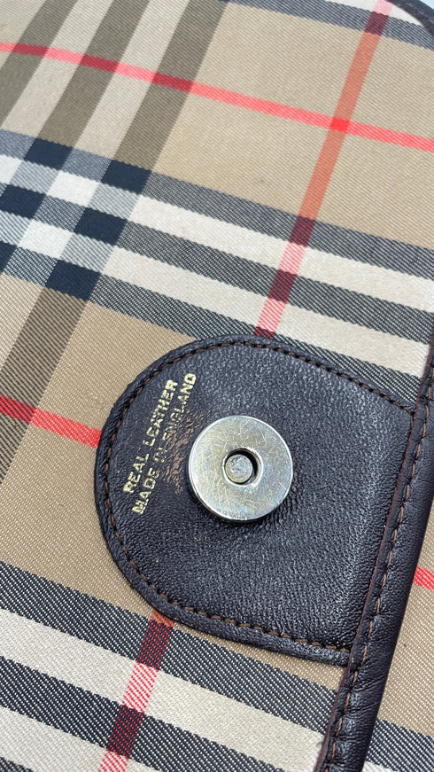 Borsa tracolla tartan